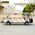 14 seater shuttle bus / electric sightseeing bus for sale